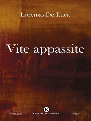cover image of Vite appassite